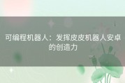 可编程机器人：发挥皮皮机器人安卓的创造力