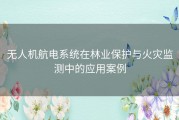 无人机航电系统在林业保护与火灾监测中的应用案例