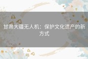 甘肃大疆无人机：保护文化遗产的新方式