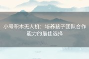 小号积木无人机：培养孩子团队合作能力的最佳选择