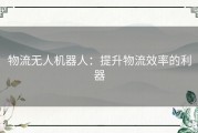 物流无人机器人：提升物流效率的利器