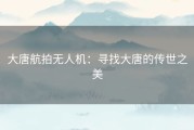 大唐航拍无人机：寻找大唐的传世之美