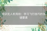 培训无人机驾校：学习飞行技巧的关键要素